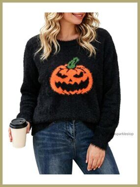 Plus Size Crewneck Pullover Sweater Long Sleeve Relaxed Fit